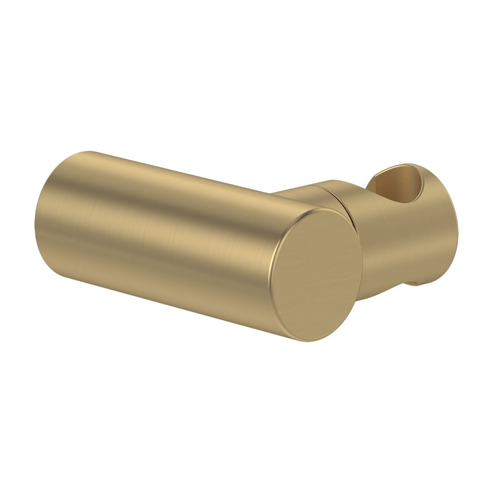 Cutout image of Villeroy & Boch Universal Round Brushed Gold Shower Handset Holder